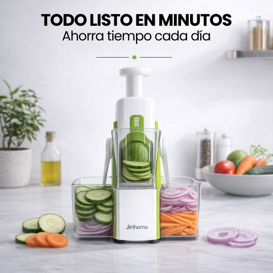 Cortador Multifuncional para Rebanar y Cortar Verduras - Sin Cortes en las Manos