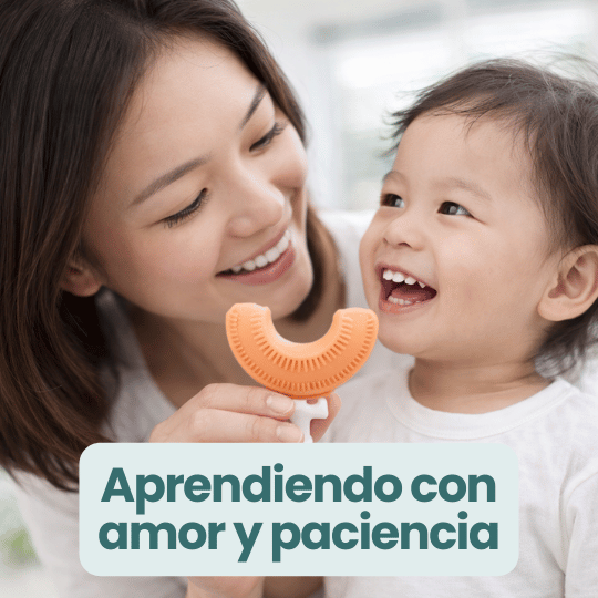 Cepillo Dental Eléctrico para Bebé con Cabezal Suave