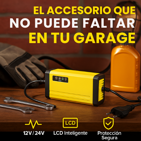 Cargador De Baterías Automotriz Intelige