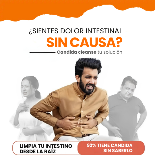 Suplemento Candida Cleanse - Equilibrio Intestinal y Limpieza Digestiva – 60 Cápsulas