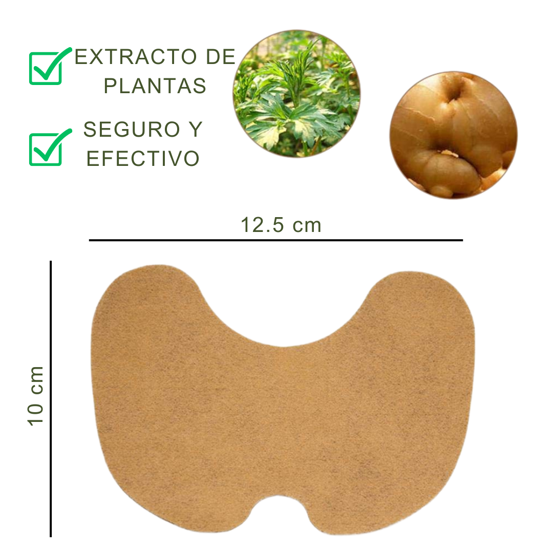 Parches térmicos de Alivio para Rodillas - Calman y reducen el dolor (Paquete con 30 Piezas) -