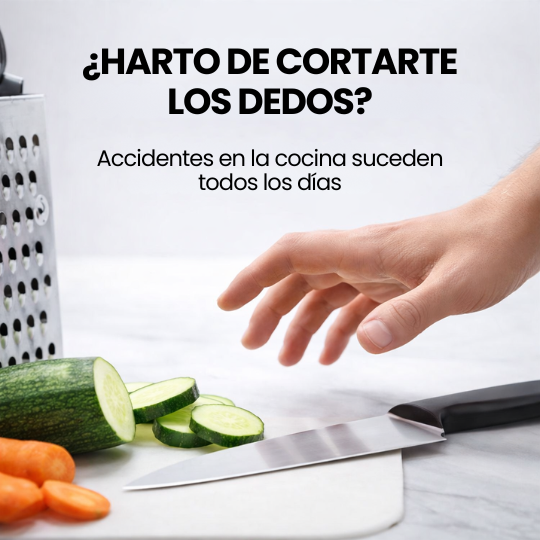 Cortador Multifuncional para Rebanar y Cortar Verduras - Sin Cortes en las Manos