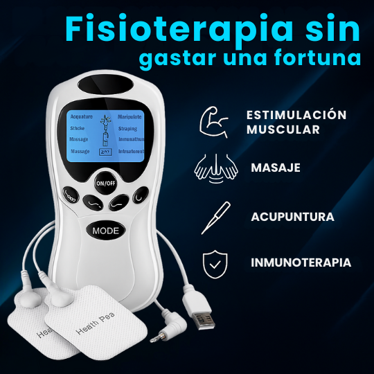 Electroestimulador Muscular de 4 Electródos