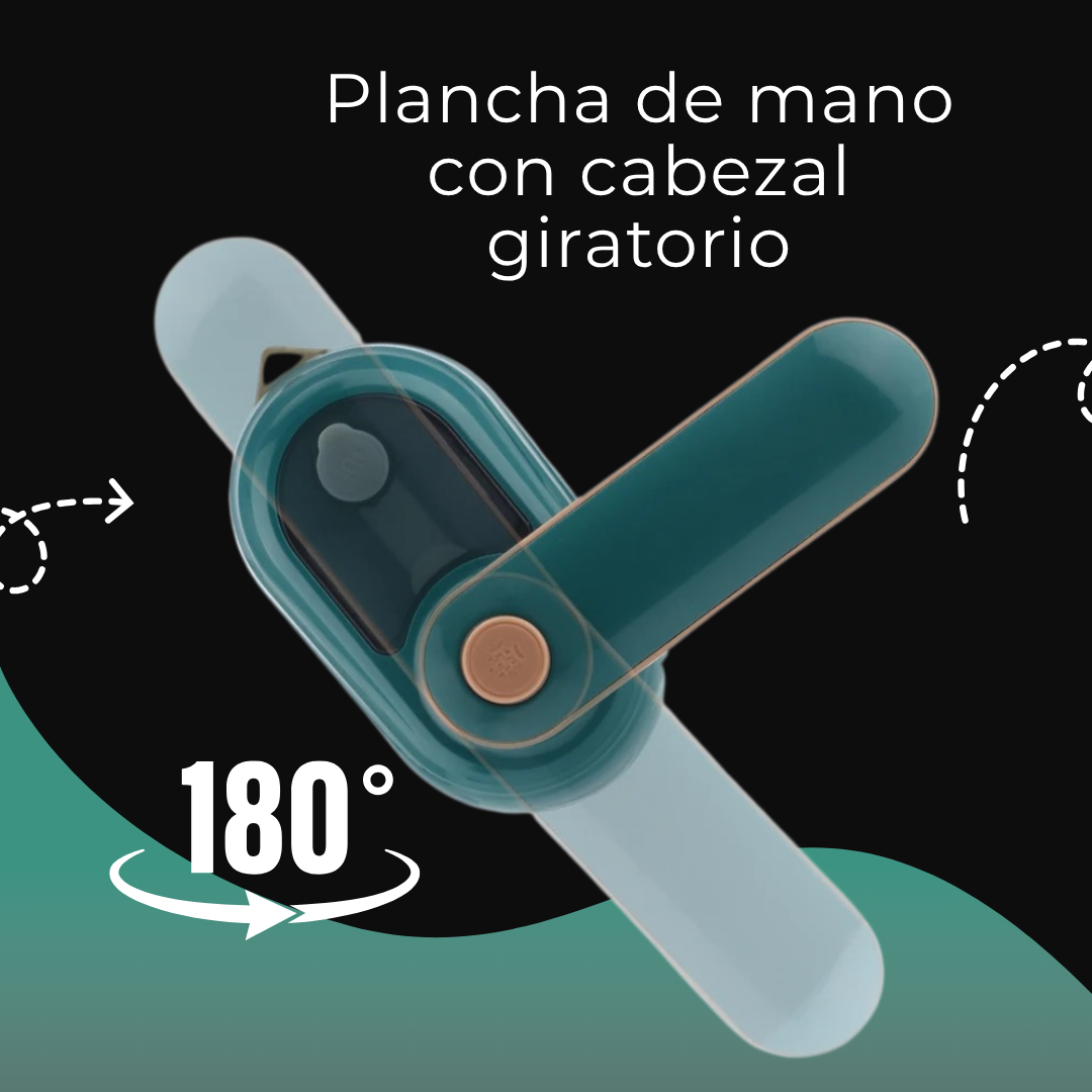 Mini Plancha de Vapor - ¡Portátil y Poderosa!