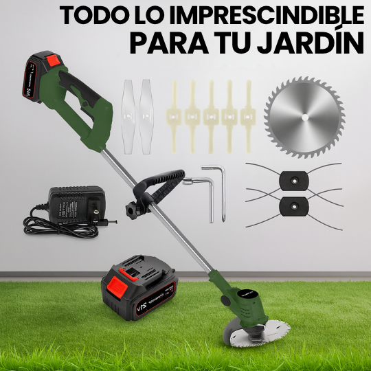 Podadora Desbrozadora Inalámbrica 1800W de Alto poder – Corte Rápido y Potente