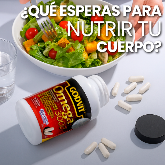 Suplememto Omega 3000 Cofepris 60 cap