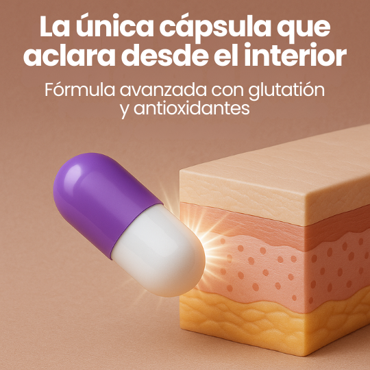 Suplemento Blanqueador de Piel de Glutatión - ¡Piel Radiante!