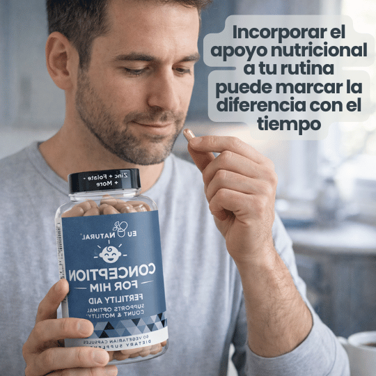 Suplemento de Fertilidad Masculina para Apoyar Conteo y Movimiento de Esperma
