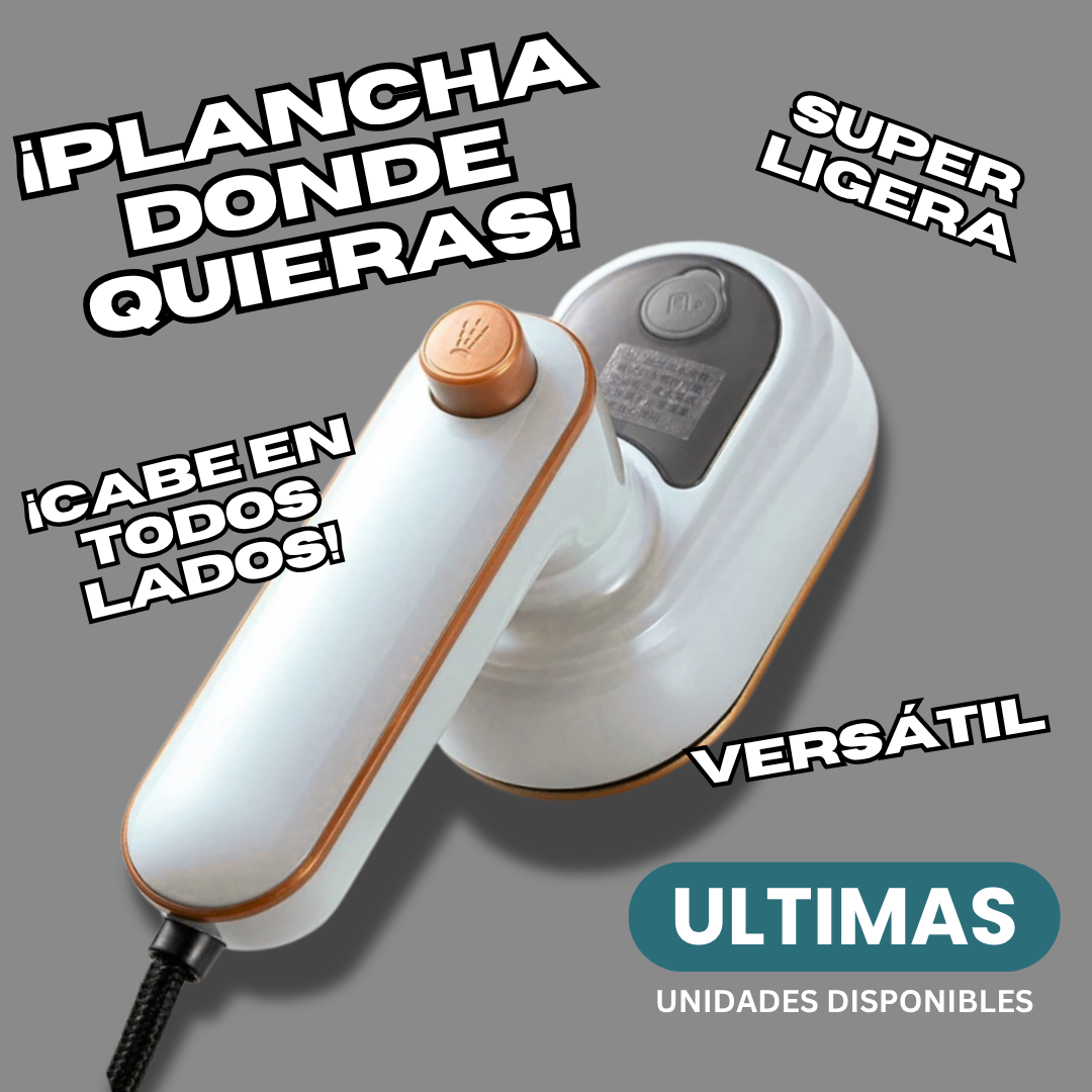 Mini Plancha de Vapor - ¡Portátil y Poderosa!