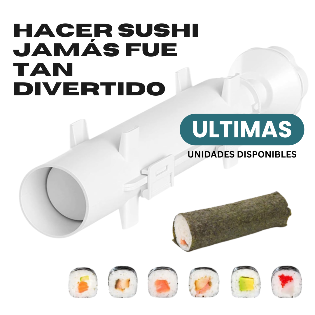 Máquina para hacer Sushi en casa - Sushi Roller Pro Bazooka®