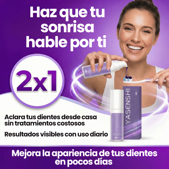 Gel Blanqueador Dental Antimanchas Dientes - ¡Blancos en 7 Días!