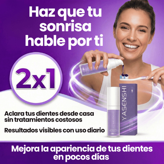 Gel Blanqueador Dental Antimanchas Dientes - ¡Blancos en 7 Días!