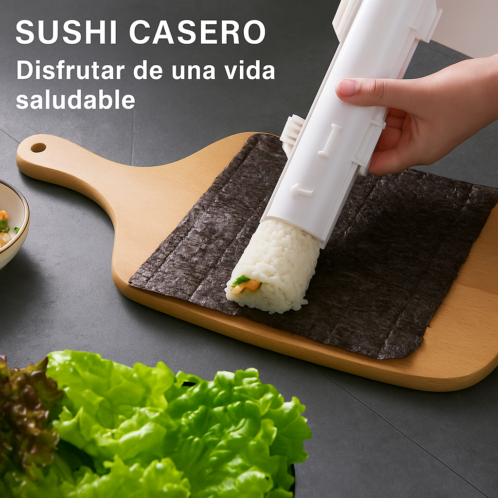 Máquina para hacer Sushi en casa - Sushi Roller Pro Bazooka®
