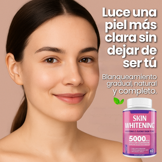 Suplemento Blanqueador de Piel de Glutatión - ¡Piel Radiante!