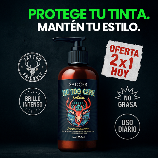 Crema Restauradora de Tatuajes - Da Vida a Colores y Profundiza los Negros