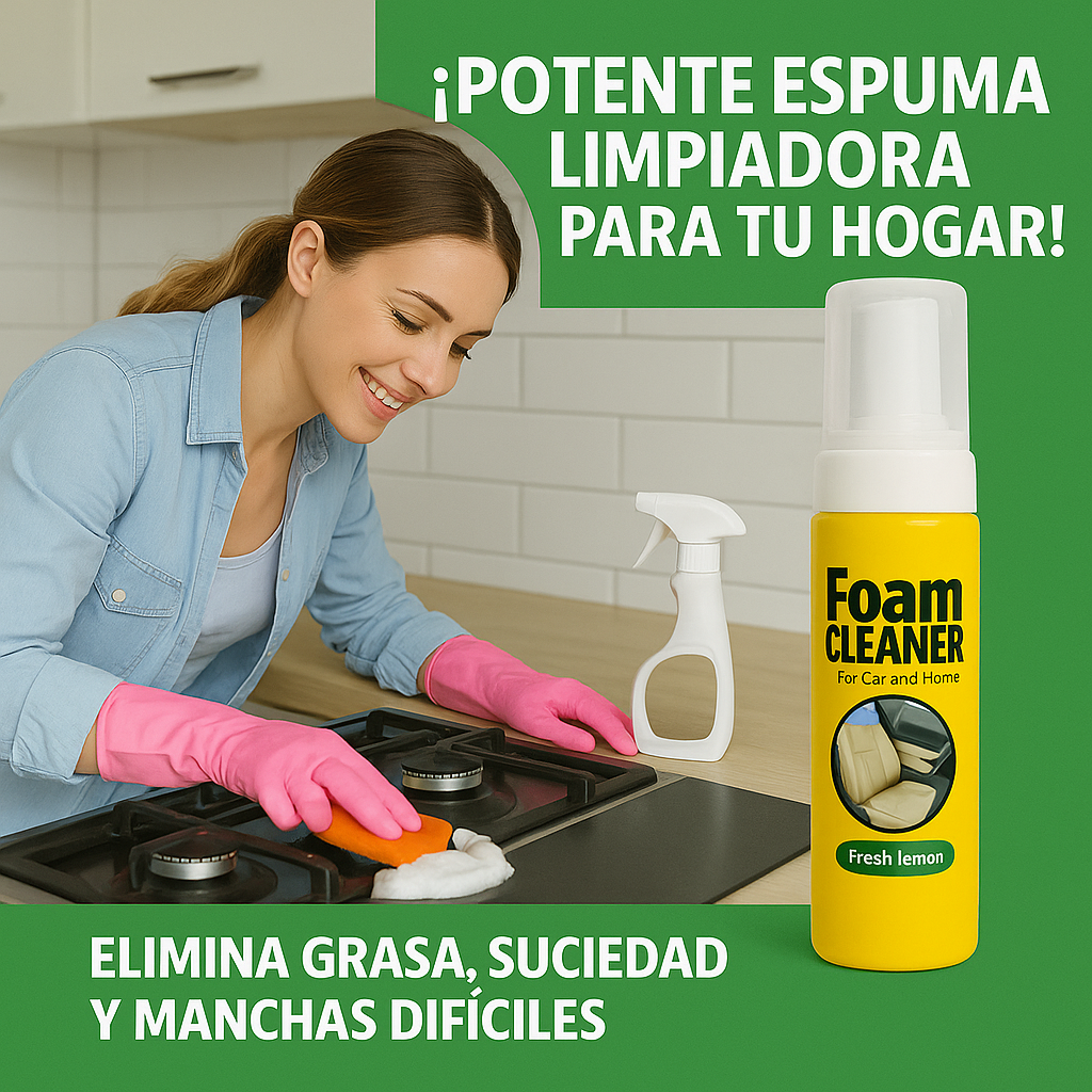 ESPUMA LIMPIADORA FOAM CLEANER PRO®