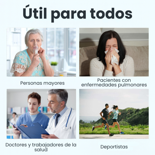 Oxímetro Digital de Dedo 2 en 1: Mide Oxigenación y Ritmo Cardíaco