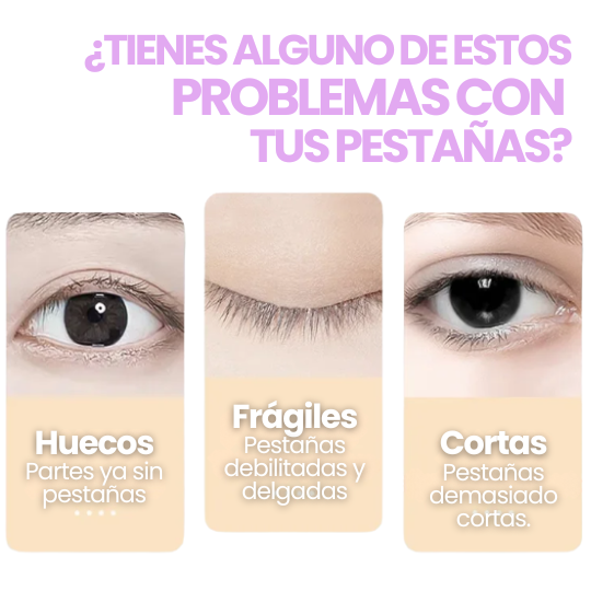 Serum Estimulador de crecimiento de pestañas y cejas - ¡Alarga y da Volumen!