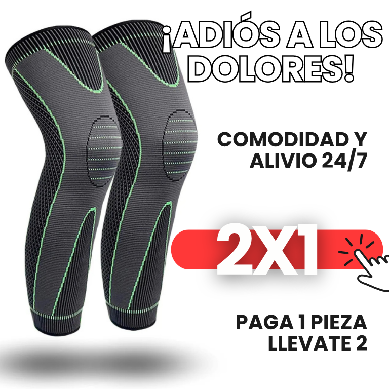 Rodillera de Compresión Terapéutica - Alivio, soporte y protección para tus rodillas y piernas
