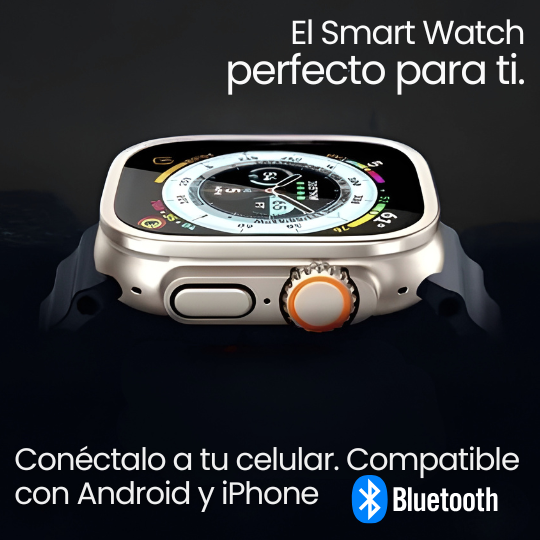 Smartwatch Ultra 2 - Reloj Inteligente Todo en Uno (Idéntico al Apple Watch Ultra)