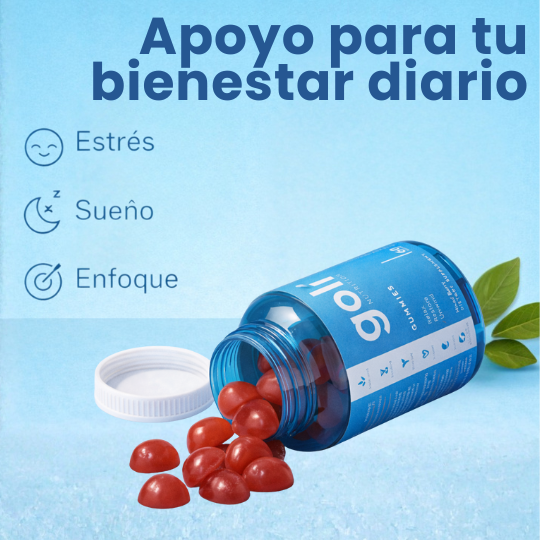 Gomitas de Ashwaganda para Reducir Estrés, Mejorar el Sueño y Aumentar tu Bienestar