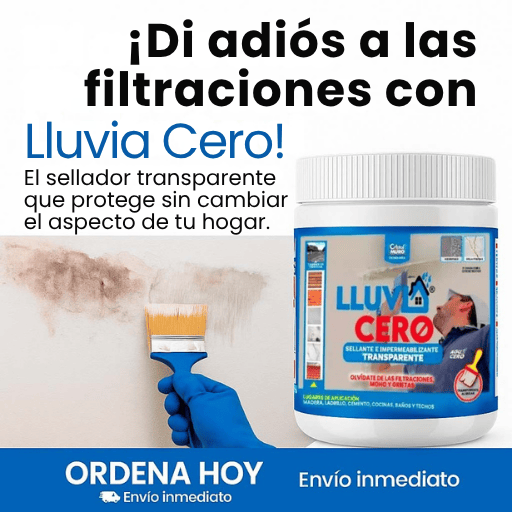 LLUVIA CERO Impermeabilizante transparen